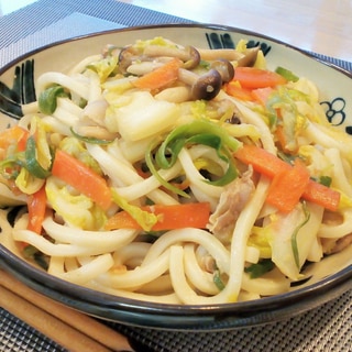 ♪醤油麹で簡単♡焼きうどん♪